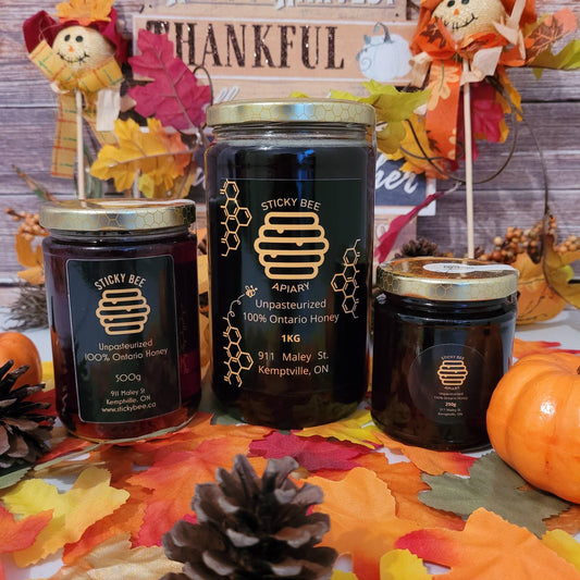 100% Natural Unpasteurized Honey